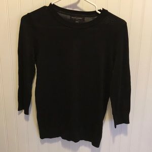 Banana Republic black, 3/4 length sweater. NWT